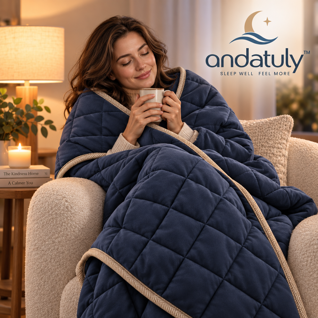 andatuly™ GravityCalm Weighted Cooling & Calming Blanket