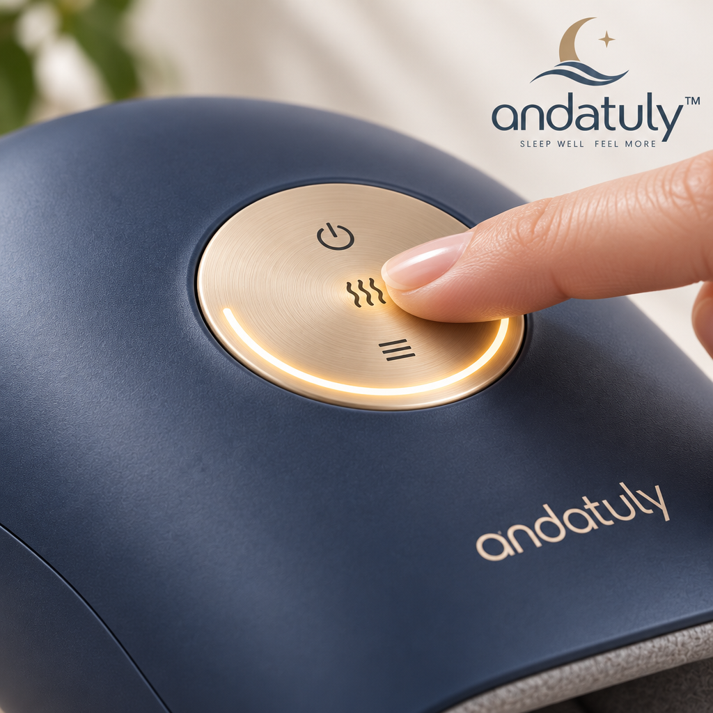 andatuly™ PalmEase Cordless Heated Acupressure Hand Massager