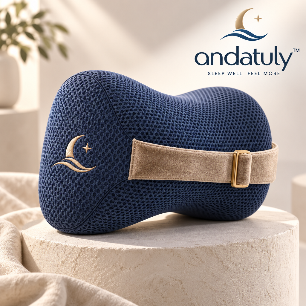 andatuly™ AlignRest Ergonomic Side-Sleeper Knee & Leg Support Pillow