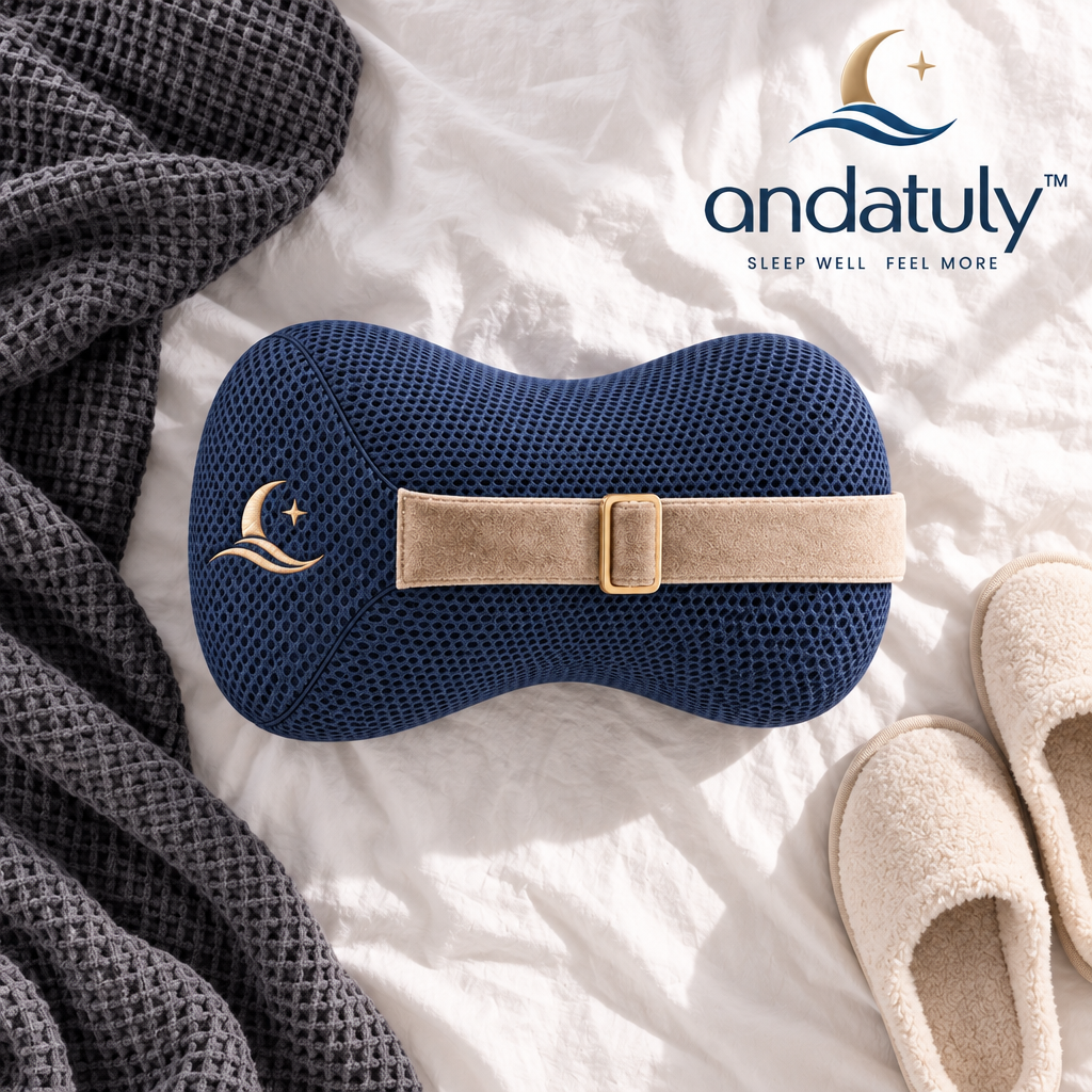 andatuly™ AlignRest Ergonomic Side-Sleeper Knee & Leg Support Pillow