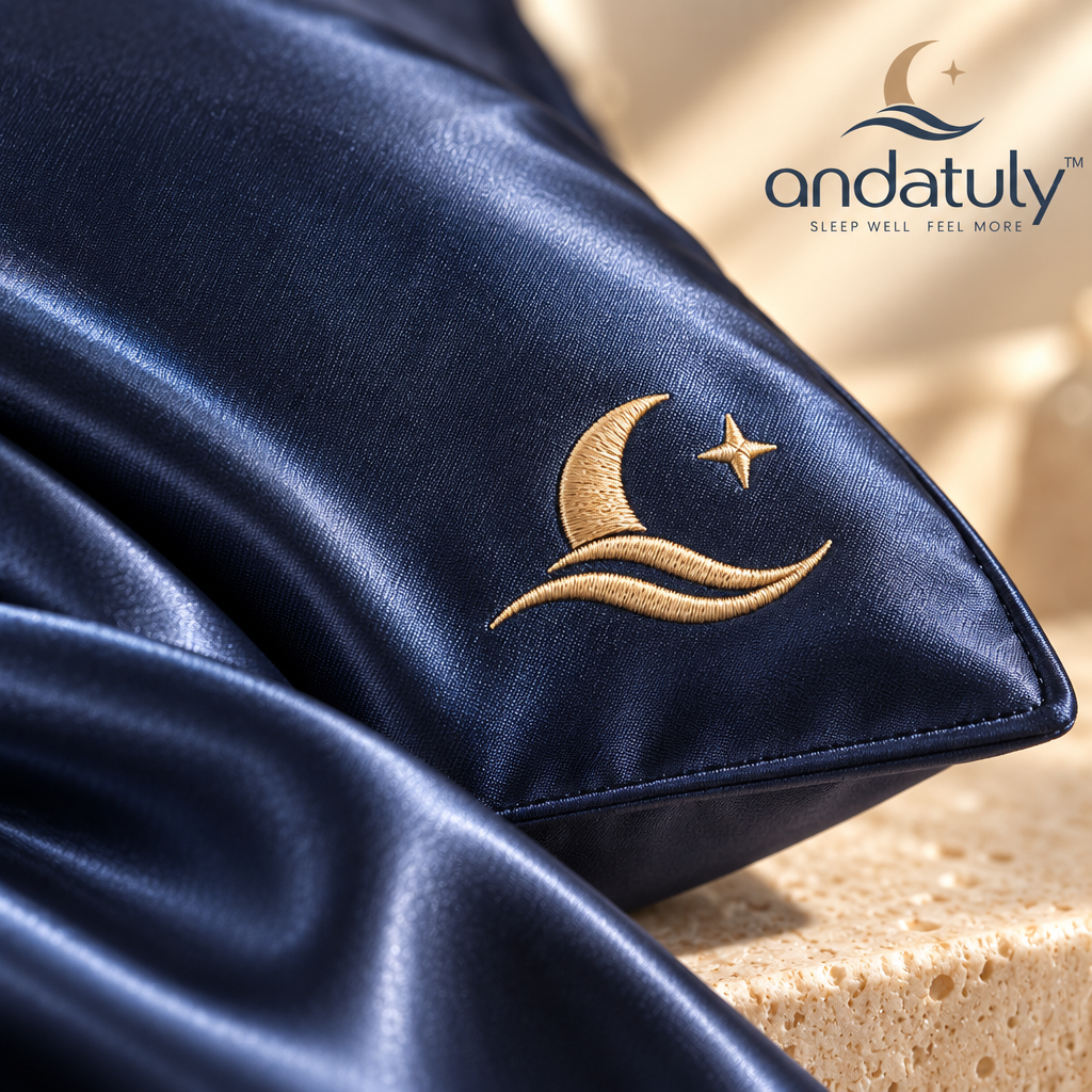 andatuly™ DreamSilk 100% Mulberry Silk Envelope Pillowcase Pair